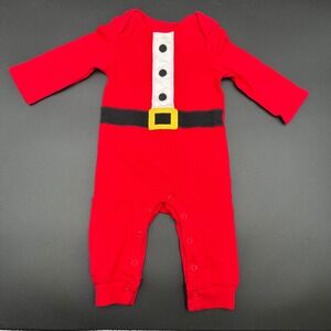 Just One You Carters 6M Santa‎ Claus Christmas Holiday Outfit Romper